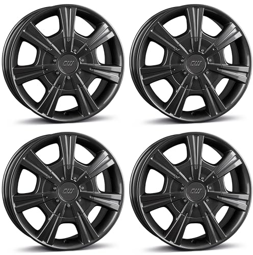 4x Borbet Felgen CH 7.5x17 ET50 6x139.7 mistral anthracite glossy kompatibel mit Ford Ranger