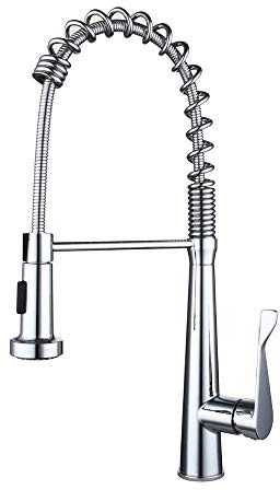 AITEKODVG Grifo Mezclador Todo Bronce de Gama Alta Primavera Girar Tirar Grifo Atmósfera sin Plomo Tirar Tipo Grifo Grifo de Agua Frío Disipador de Calor Grifos telescópicos