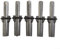 Zeroupshop Separador de cincel de piedra, cuñas de cuña y plumas, hormigón, mármol, granito, divisor de roca, hoja de acero de alto carbono, borde biselado, mango de metal