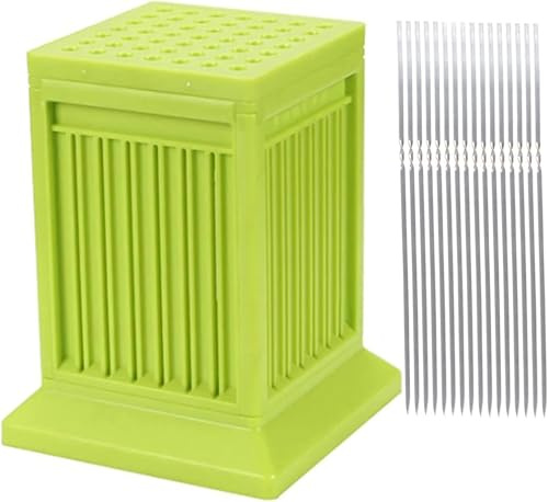 Fleischspieß-Werkzeuge, BBQ-Kebab-Herstellungsbox, 50-teilige Metall-Kebab-Spieße zum Grillen, BBQ-Kebab-Spieß-Werkzeuge aus Edelstahl
