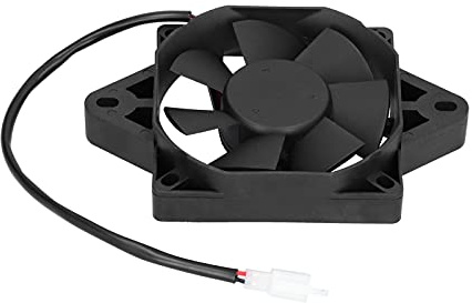 Aramox Ventilateur de Refroidissement Moto 12V 15W Universel pour ATV Go Kart Quad Buggy Installation Facile Dissipation Chaleur Efficace