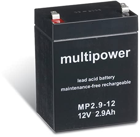 Powery Powery Batería de Plomo-sellada (multipower) MP2,9-12