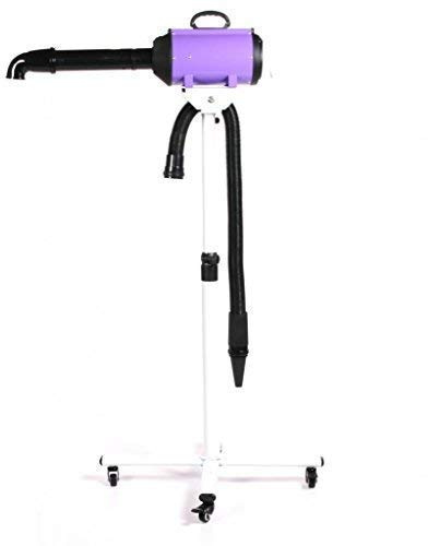 Pedigroom Professional Dog Grooming Dryer/Blaster On Stand Wheels Pink