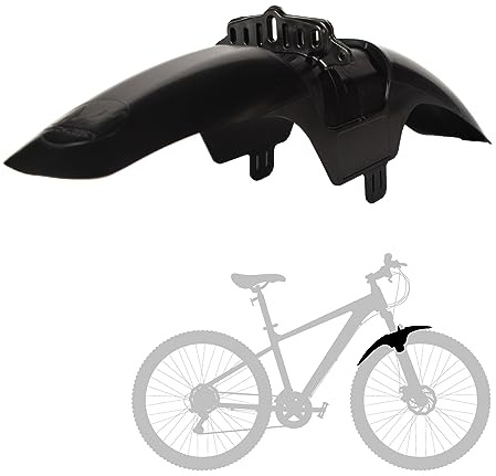 Mudhugger Schutzblech vorn EVO Bolt-On Long Schwarz