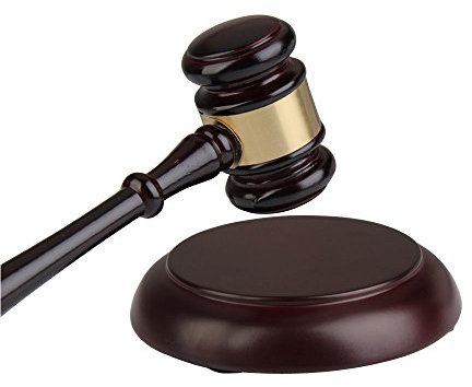 Martillo de subasta de madera hecho a mano para abogado, juez Martillo de corte de mazo hecho a mano para decoración de venta de subasta-Estados Unidos