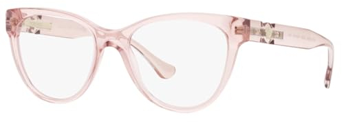Versace VE3304-5339 Eyeglass Frame TRANSPARENT PINK w/DEMO LENS 53mm