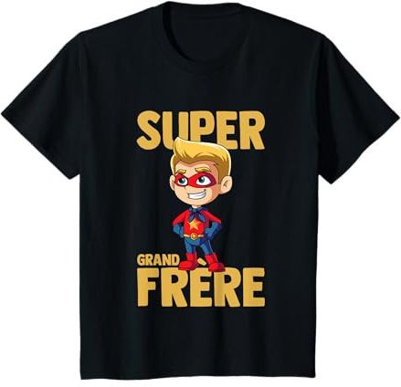 Grand frère Super héros - Cadeau pour Les garçons T-Shirt