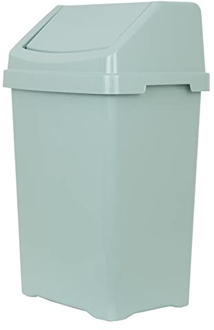 Wham Casa 50L Swing Bin (Silver Sage)