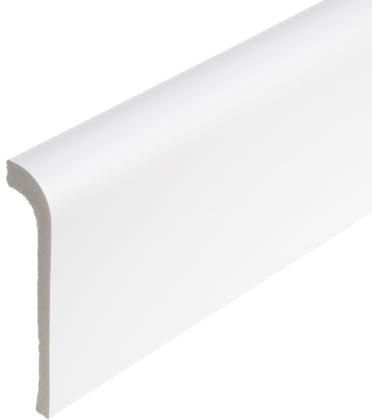 LEDKIA LIGHTING Moulure Plinthe Cache Câbles 2m Bend Blanc