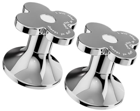 SHINEOFI 2Piezas Botones de Inodoro Forma de Flor Pulsadores de Descarga Fáciles de Instalar Unidades Duraderos para Cisterna de WC Compatibles con Estándar
