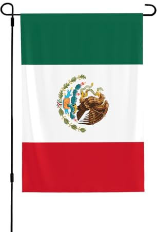 Drapeau du Mexique. Convient pour l'intérieur et l'extérieur, parfait pour la maison, le jardin, les événements et les expositions patriotiques.