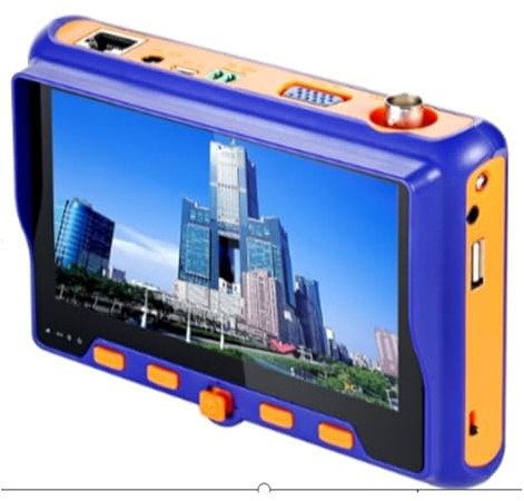 Tester per telecamere IP, 4in1 5 Test Monitor 2MP CCTV Camera PTZ Test TVI CVI AHD VGA CVBS Test Cavo Video Camma Di Sicurezza HD1080P Tester Telecamera CCTV