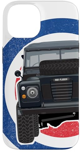 Landy, Bouchon de Boue, Rover, 4x4, Tout-Terrain, Tout-Terrain Coque pour iPhone 14