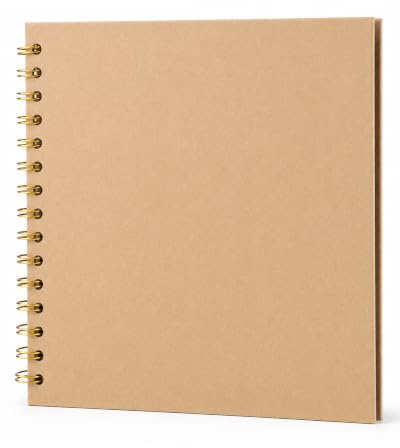 Acual Album Fotos Scrapbook DIY 20,5×20,5 cm Tapa Dura 40p Kraft Marrón