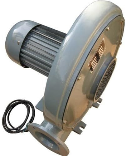 Aktobis WDH-DG19 Druckgebläse/Seitenkanalverdichter | 1.900 Pa, Ø 19 cm | Hochleistungsmotor, Silber, Industrie- und Werkstattventilator | für Unter- & Überdruck Anforderungen, Luftstromerzeugung