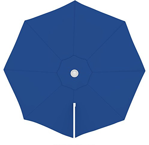 paramondo Sonnenschirm Bespannung für parapenda Ampelschirm Ø 3,5 m rund, mit Schirmbelüftung, Waschbar, Blau