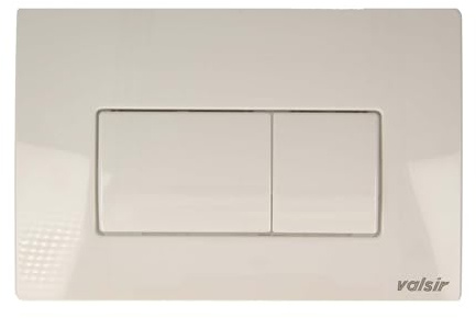 VALSIR Placa original blanca para caja Tropea 3 Art. VS0871301