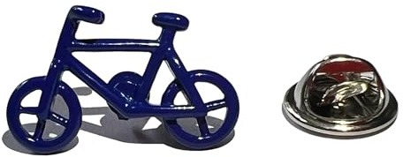 Gemelolandia | | Pin de Solapa Bicicleta Azul | Pines Originales Para Regalar | Para las Camisas, la Ropa o para tu Mochila | Detalles Divertidos
