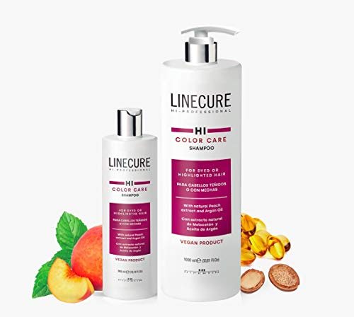 Hipertin - Champú Vegano para cabello teñido y con mechas Color Care, 1000ml