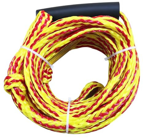 SHBHWS Wasserski Leine Schleppseil mit Schaumstoff for den Wassersport, PE-Schlepprohr Für Wassersport(NO Hook)