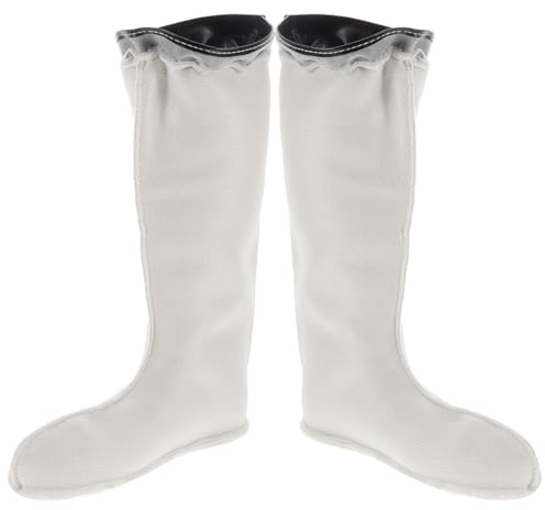 Hemobllo Doublure thermique pour bottes de pluie pour femme avec rembourrage en peluche épaisse et haute isolation pour garder les pieds au sec et au chaud en randonnée, neige et voyages