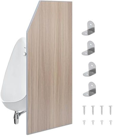 Urinal Bildschirm Toilette Trennwand 35,4 Zoll, Urinal-trennwand, Toiletten Sichtschutz for Schule, Einkaufszentrum, Öffentliche Plätze, Einfach Zu Installieren, 1 Stück