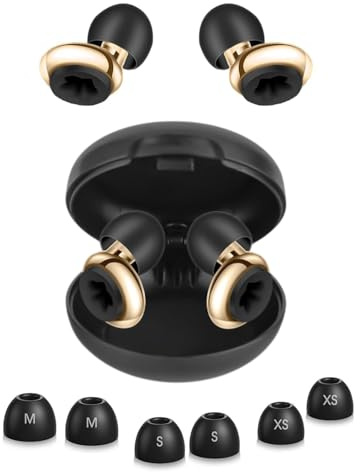 TPZORJX Tapones para Los Oídos para Dormir,Tapones Silicona con Cancelación de Ruido,28 dB SNR,Protección Auditiva,Suaves,Cómodos,Reutilizables para Conciertos,Festivales,Eventos Deportivos