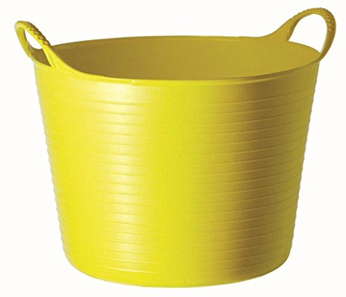 TUBTRUGS Medium 10 Tub, 6.5 Gallon, Yellow