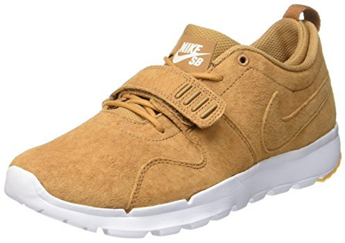 NIKE Herren Trainerendor Prem Skateboardschuhe, Gold Weißer Flachs Flachs Weiß Gm Hellbraun, 40.5 EU