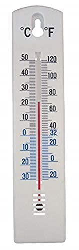 Faithfull FAITHPLASTIC Wall Thermometer Plastic 200mm