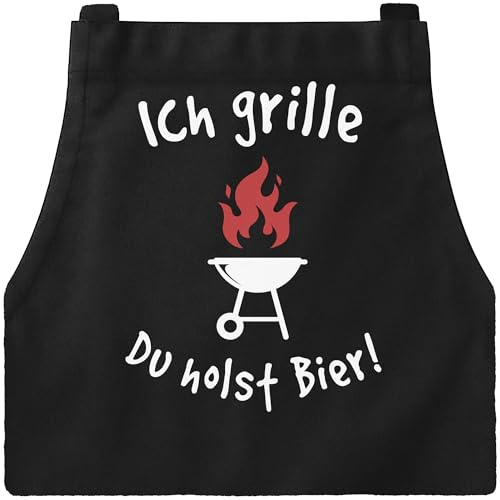 MoonWorks® Küchen-Schürze mit Namen Alter Kochschürze Vintage-Design personalisierte Geschenke Geburtstag