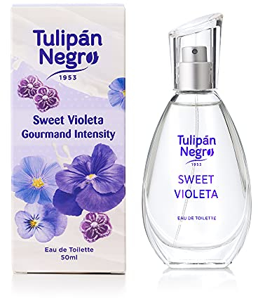 Tulipán Negro - Agua de Colonia Unisex, Sweet Violeta, 50 ml