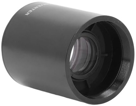 Teleconvertitore 2X Ingrandimento 2X, Vetro Ottico in Lega di Alluminio, Attacco a T per Obiettivi 420-800mm 650-1300mm 500mm 800mm 900mm