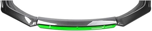 Auto Frontspoiler für Ford F150 Explorer Ranger Foucs Mustang Edge Kuga C-Max Ecosport Fiesta Escape Mondeo, Universal Frontstoßstangenlippe Spoiler Splitter Diffusor Body Kit