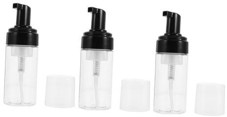 Beatifufu 3stücke Kosmetikflasche Mit Schaumpumpenkopf Reisespenderflasche Leere Flasche Pumpflasche Für Reisen Nachfüllflasche Für Zuhause Und Unterwegs