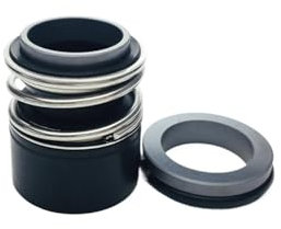 CAYUND Mechanische Dichtungen MG13-38 MG13-38/G6 MG13/38-Z Mechanische Dichtungen Typ MG13 Welle Größe 38mm for Wasser Pumpen Mit G6 Stationären Sitz for Pumpen(CAR-SIC-EPDM)