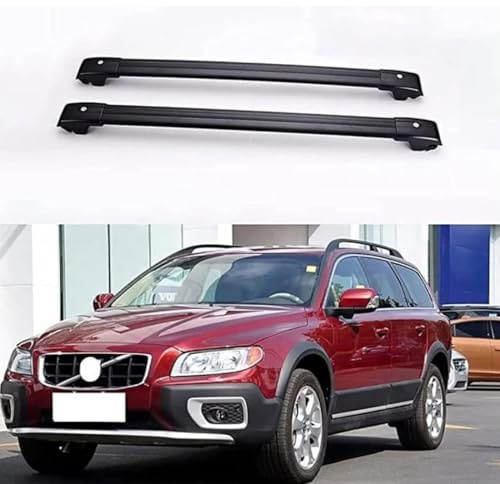 ZHAODG Barre Portapacchi per Auto, per Volvo V50 5 Door Wagon 2008-2021 Barre PORTATUTTO, portabiciclette, Barre trasversali da Tetto,Bagagli Trasporto Rack, Auto Accessori