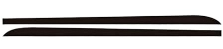 Minigonne Laterali Auto Per BMW Serie 1 3 4 5 6 F30 F35 F31 2 Pezzi Adesivi Per Minigonne Laterali Strisce Per Auto Neri/fibra Di Carbonio Adesivi Trasferibili Adesivi Neri Minigonna Laterale(Black)