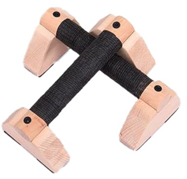 Barres Parallèles En Bois, Support De Pompes, Barres De Musculation Pour Appuis Debout, Planche Complète Et Dips, Callisthénique, 2 Pièces D'équipement D'entraînement Pour Entraînements Au Sol