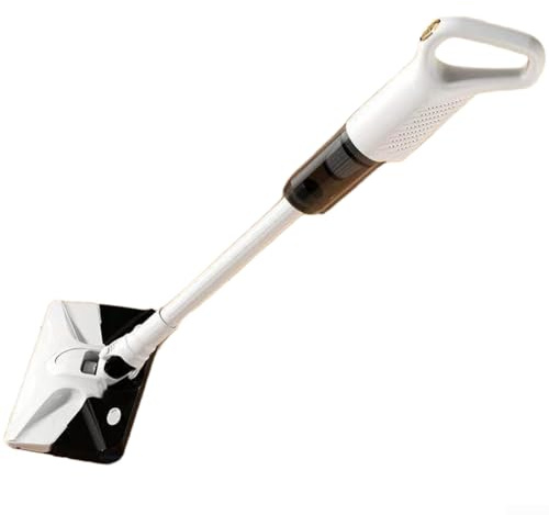 Kabelloser Handstaubsauger, wiederaufladbarer Nass- und Trockener Boden- und Teppichkehrer mit 2000 mAh Akku, 600 ml Staubbecher, flexibler 60° verstellbarer Kopf für Möbel und Eckenreinigung (neues