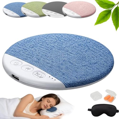 EastHedge Altoparlante Da Cuscino,Cassa Bluetooth Sotto Cuscino,Ultra Sottile, Portatile, Silenzioso, Per Camera Da Letto, Hotel, Campeggio, Viaggi, Studenti (Blu,1)