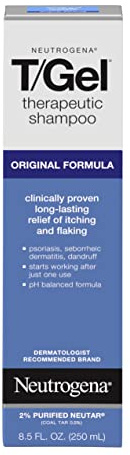 Neutrogena Coal Tar Therapeutic 8.5 Fl Oz Anti-Dandruff Shampoo