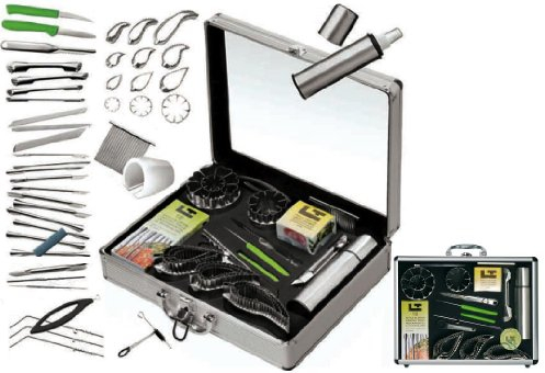 Mallette instruments à décorer professionnels 45 pièces