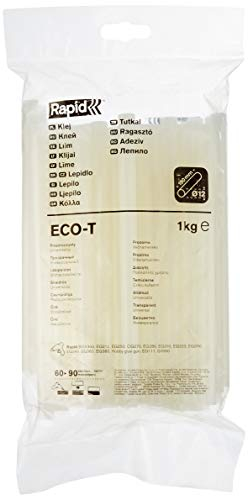 Rapid Confezione da 52 Stick di Colla 1 Kg Universale Trasparente e Priva di Solventi, Contiene Alti Livelli di Resina, Adatta a Riparazioni e Decorazioni, 12mm - Ø12 x 100mm