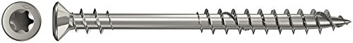 fischer Power Fast Terrassenschraube Edelstahl A2 TG TX - 5,5 x 40