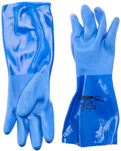 SHOWA 660, PVC – Beschichtung, Chemie, Blau, 10/XL