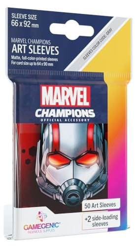 Gamegenic, Marvel Champions Sleeves - Ant-Man, Sleeve Color Code: Gray