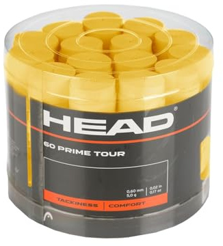 HEAD Prime Tour 60 pcs Pack Yellow Overgrip