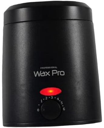 Harilla Elektrischer Wachserhitzer, Wachsmaschine, leicht, 200 ml, Hartwachs-Schmelztiegel, Heißwachserhitzer, Zubehör für Damen und Herren, Schwarz