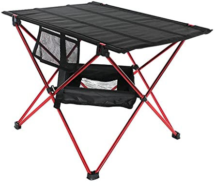 Schreibtischtisch, Kleiner Terrassenschreibtisch, tragbare Tische aus Aluminiumlegierung, Gartenmöbel, zusammenklappbar, Campingtisch (Farbe: B, Größe: wie abgebildet)